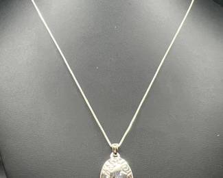 NWT Sterling Silver “Mom” Mother’s Day Pendant & 925 Necklace
