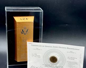2007 George Washington Presidential Dollar Ballistic Roll
