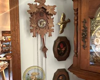 Cuckoo Clock/Vintage Wall Art
