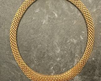 002 Italian 14K Gold Necklace