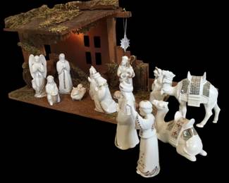003 LENOX China Jewels Nativity