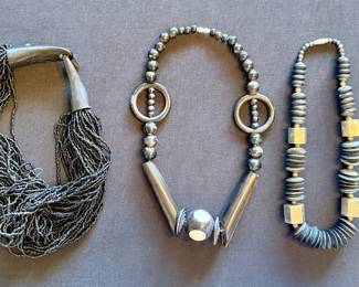 More statement necklaces