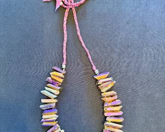 Colorful necklaces