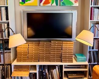 Books and Original Art, including Harvard Classics, Coffee Table Books and Cookbooks