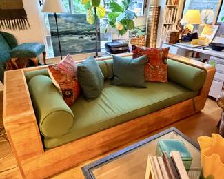 Custom Biedermeier style sofas (2 available)