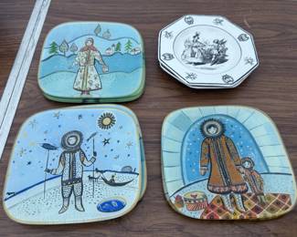 Fragonard Parfumeur plates