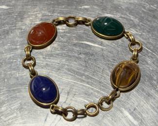Scarab bracelet