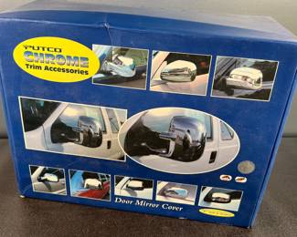 Chrome door mirror covers