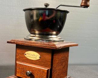 Mr. Dudley hand-crank coffee grinder