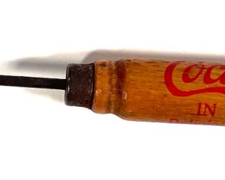 Coca cola advertising ice pick