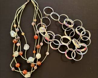 Handcrafted necklaces