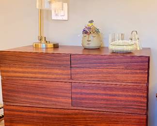 Arne Wahl Iversen Danish rosewood tall dresser