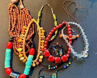 Artisanal and handcrafted necklaces
