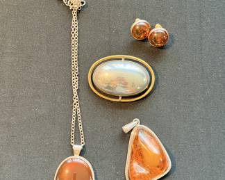 Amber jewelry