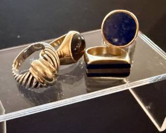 Fine rings, including David Yurman (L)