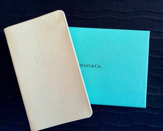 *New* Tiffany Leather Bound Brides Notes book and box