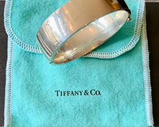 Tiffany sterling silver cuff bracelet