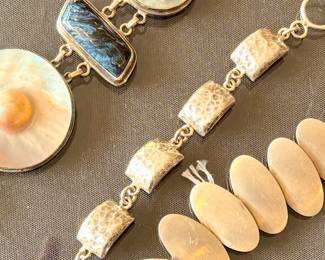 Sterling silver bracelets