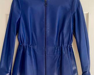 Akris leather jacket