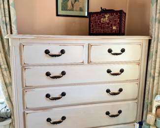 Nichols & Stone Tall distressed dresser