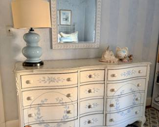 Painted dresser, as is.