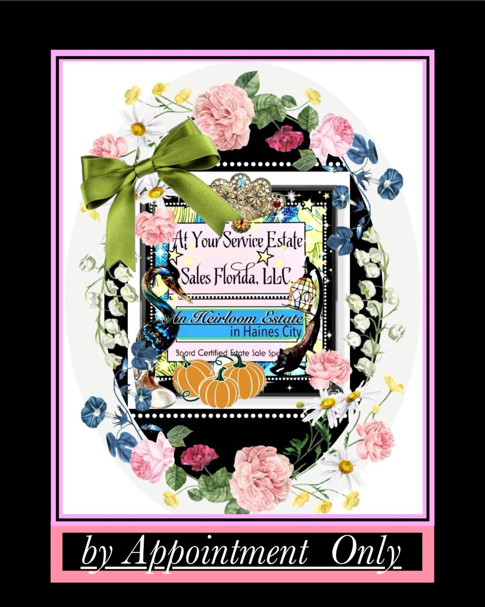 *Pre-Sale limited to Furniture, Fine China, Silver Service, Wall Art