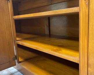 Large Pine Farm Server Cabinet