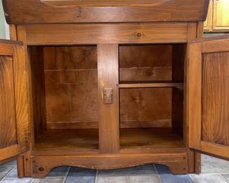 Vintage Pine Dry Sink with its Copper liner!!!