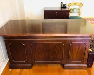 Mt. Airy Executive desk. Front side.