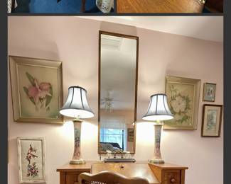Wonderful Antique fold down ladies desk