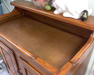Vintage Pine Dry Sink with its Copper liner!!!
