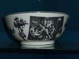 Commemorative Thomas Hart Benton Wedgwood bowl measuring inches in diameter. These were commissioned by Creekmore Fath and there are more than 50 in the original Wedgwood box in the estate. Offered here for $125 and shipped anywhere in the U.S. for $25. To order send $125 plus shipping to asarojoe@hotmail.com at Paypal