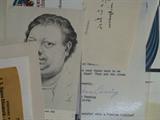 paper, signed letters, ephemera .. a treasure trove.