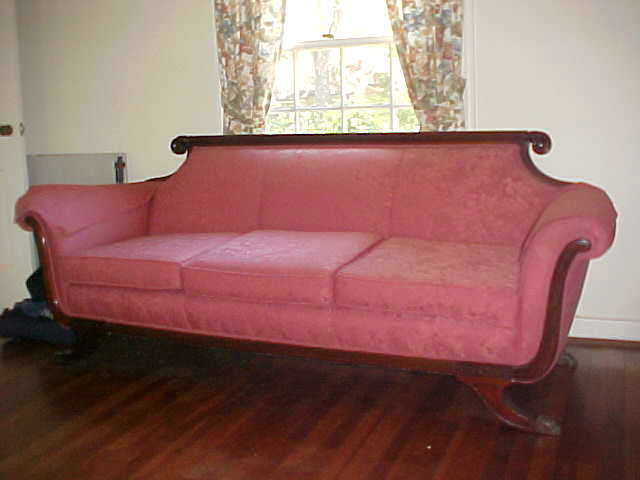 American Empire sofa.
