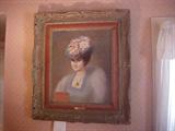 A.D. Greer "Portrait of a Lady" 23" x 19" oil on canvas $1,600.