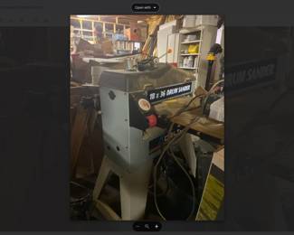 Delta drum sander
