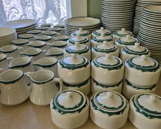 Syracuse China Restaurantware Creamers & Lidded Sugar Bowls