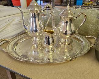 Silverplate Coffee & Tea Service Set