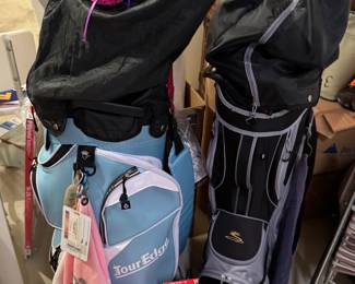 two sets of clubs his/hers Cobra F-Max Mens woods - will update prior to sale