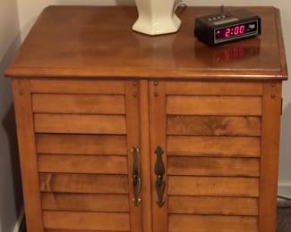 Maple night stand