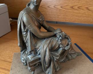heavy metal statue