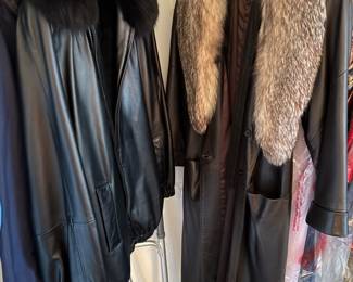 Small leather & fur coats - including and not shown Small &  Petite Golf & Ladies attire
