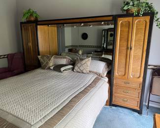 Thomasville King size bed suite - mattress sold separately