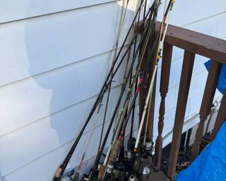 lots of rods & reels