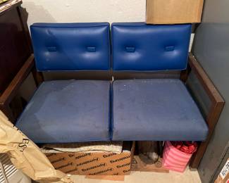 Kimball Furniture Co USA 2 seater office chair