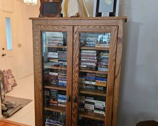 Solid oak cabinet 