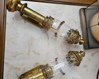 Railroad sconces