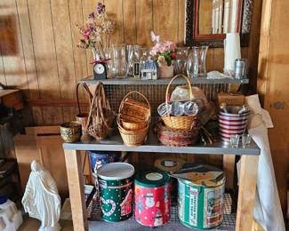Galvanized work bench