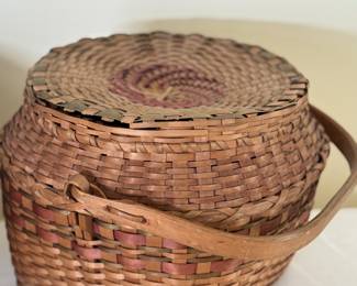 beautiful antique basket 