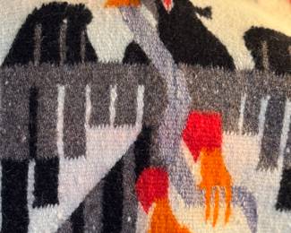 beautiful Mexican rug 